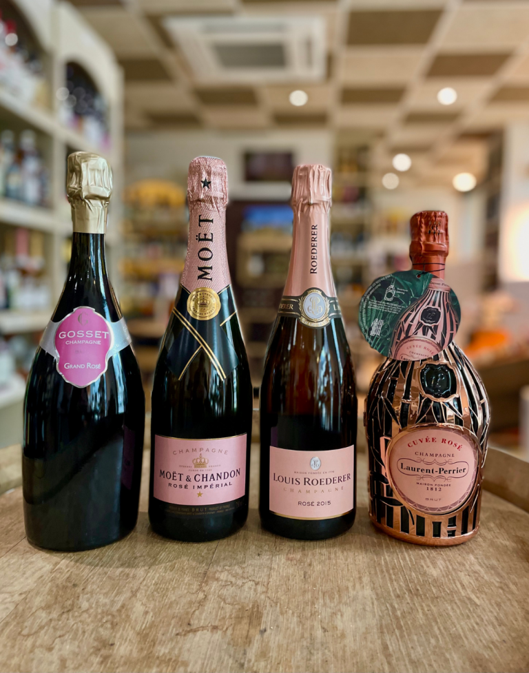 Sélection de Champagne Rosés